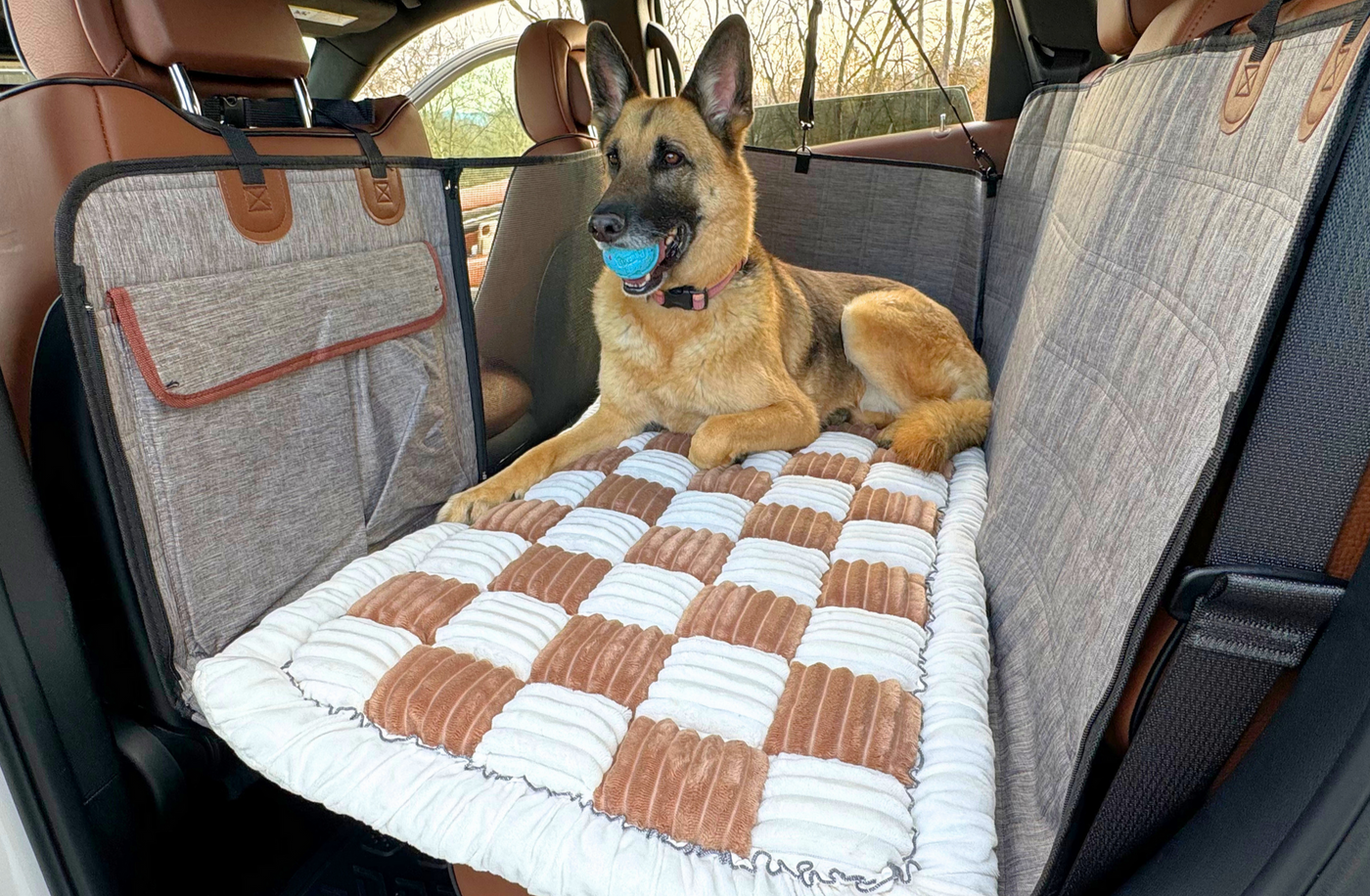 Deluxe Dog Bed - For The Backseat Extender