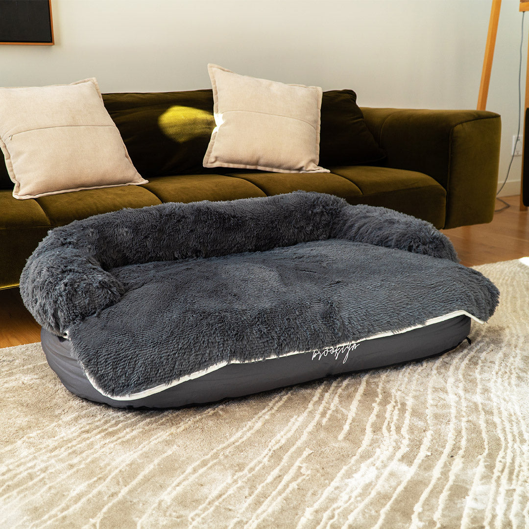 Chew Proof Luxe Lounger (2-in-1 Dog Bed)