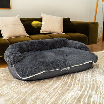 Chew Proof Luxe Lounger (2-in-1 Dog Bed)